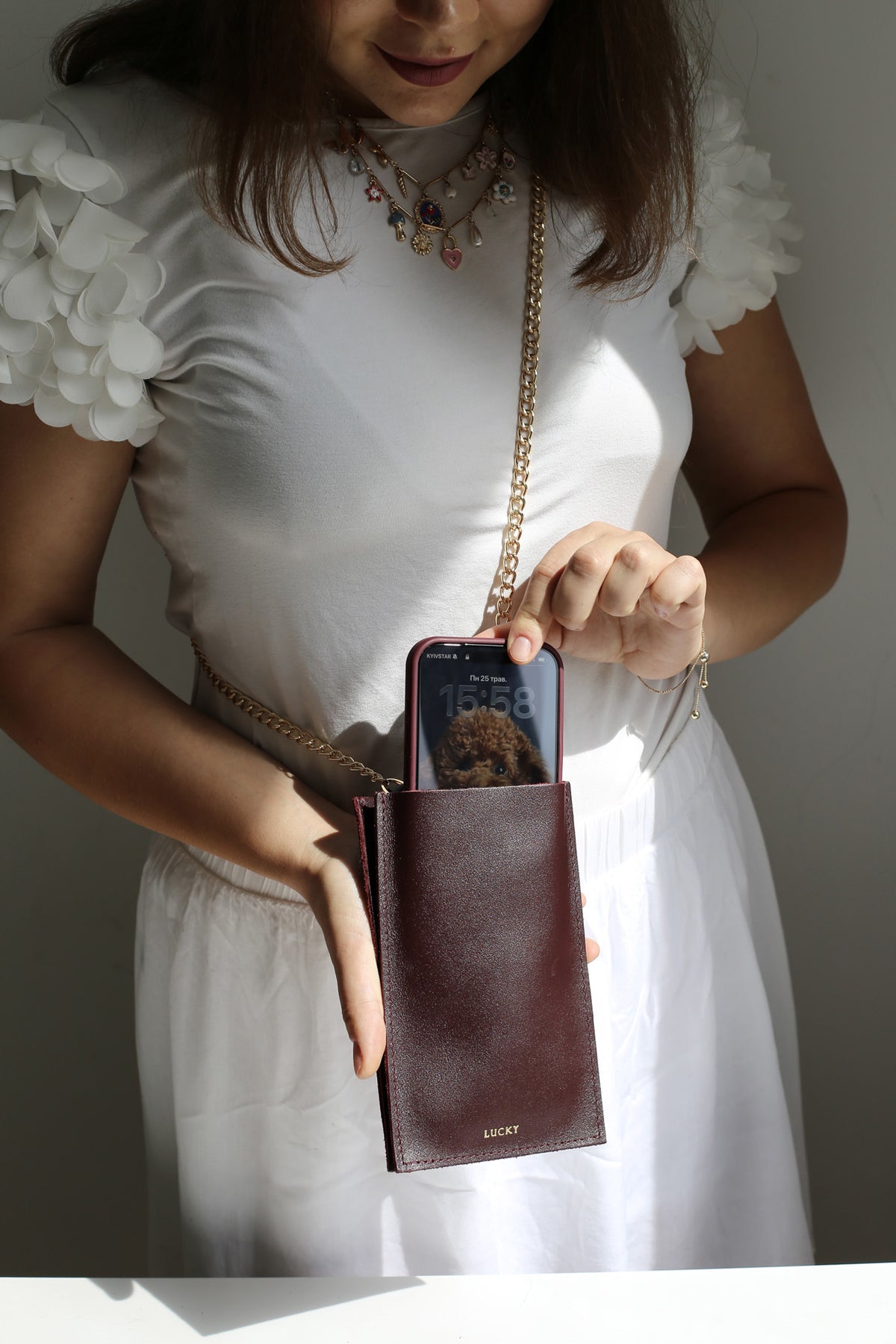 Chain wallet bag