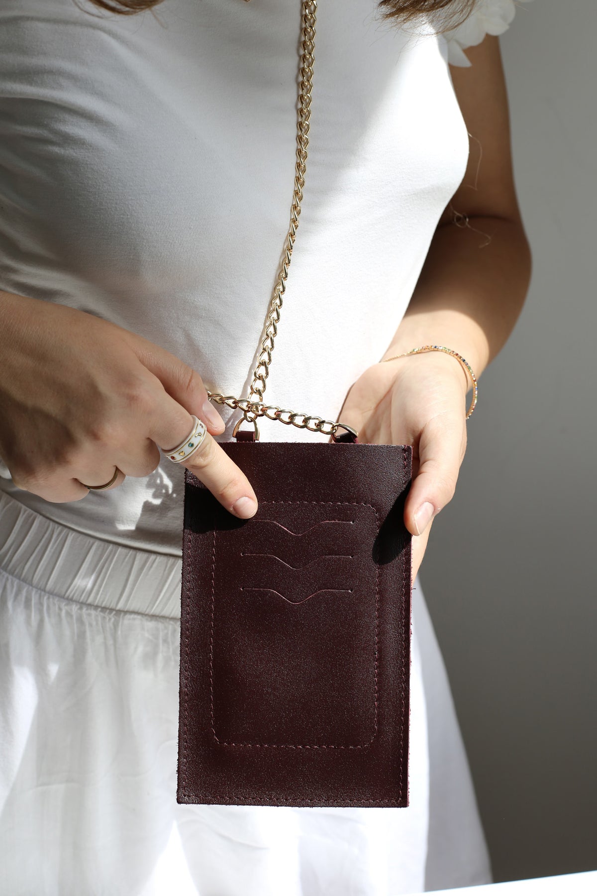 Chain wallet bag