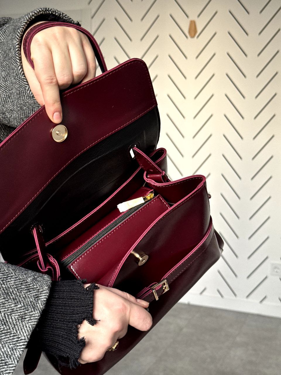 Top Handle Bag