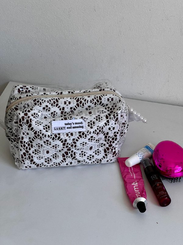 Fabric cosmetic bag Т