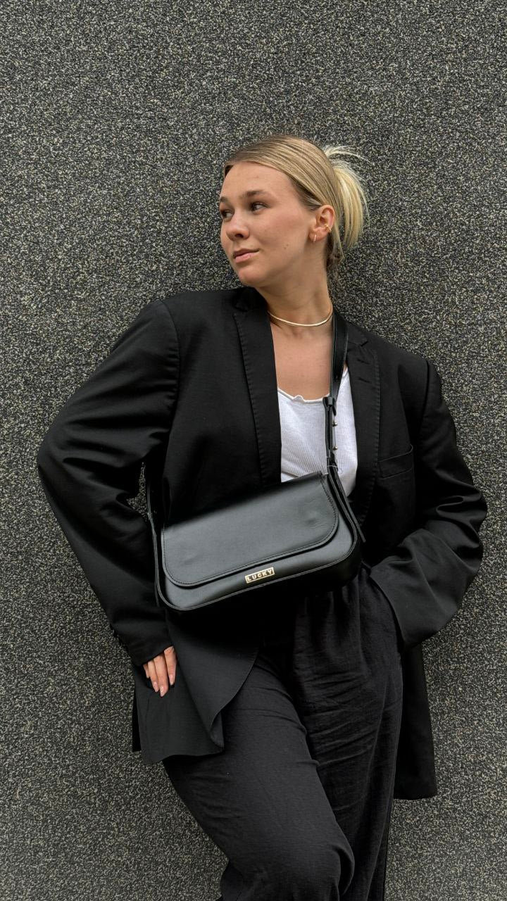 Bagette bag with flap Gloria