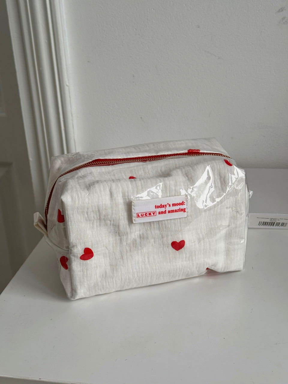 Fabric cosmetic bag Т